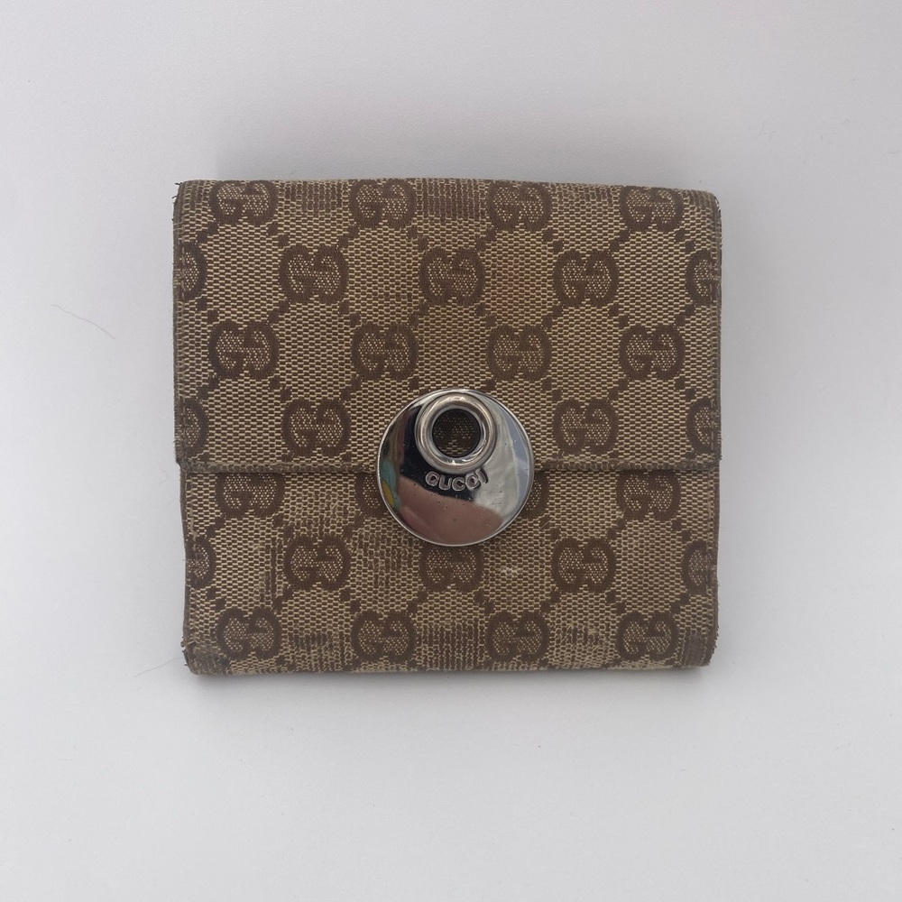 Gucci Brown Monogram Wallet